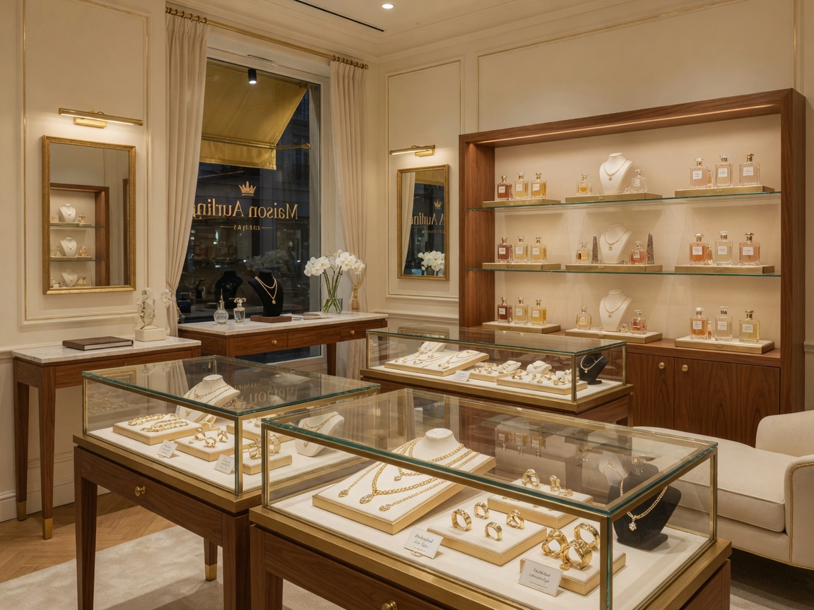 Intérieur de la boutique
